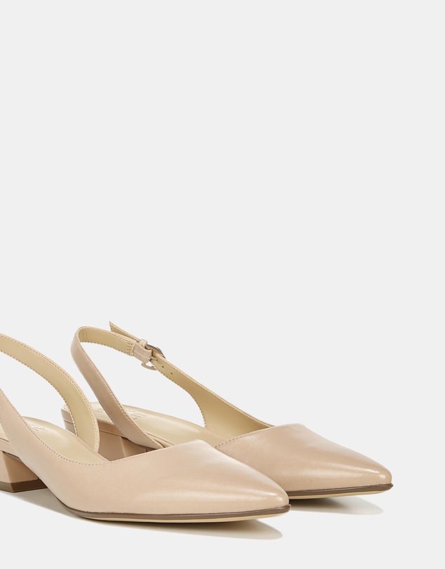 Naturalizer - Banks Slingback Heeled Sandal - Barely Nude