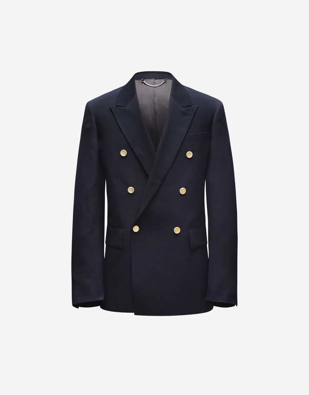 Calibre - Wool Double Breasted Blazer Navy Dark