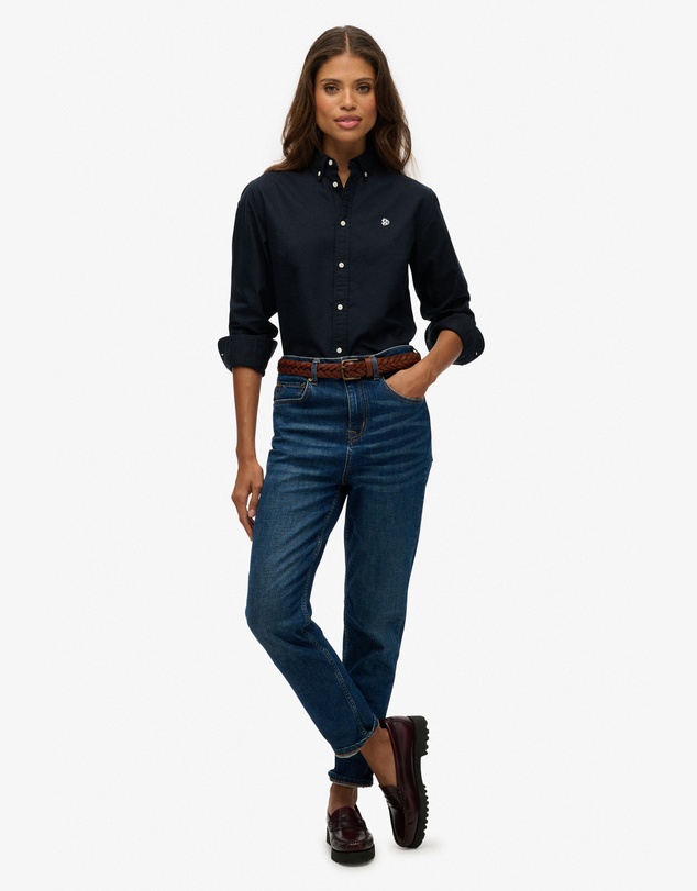Superdry - Slim Oxford Long Sleeve Shirt