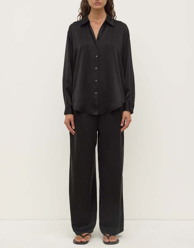 Assembly Label - Pippa Silk Long Sleeve Shirt
