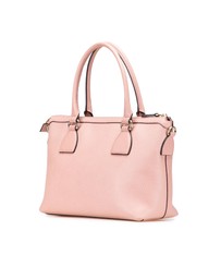 Pre-Loved by Azura Reborn - Pre-Loved gucci Elegant Leather Satchel with Top Handle and Detachable Shoulder Strap