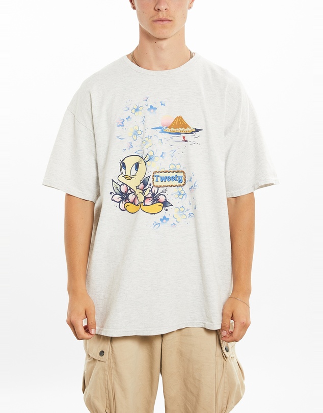 Vintage by The Real Deal - Pre Loved - 1998 Tweety Bird Looney Tunes Tee