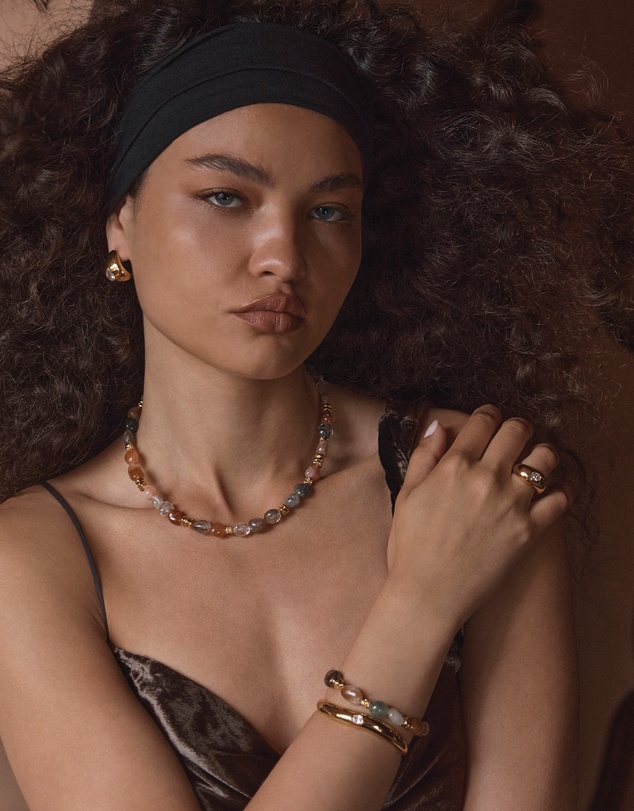 Amber Sceats - Corniglia Bracelet in Gold