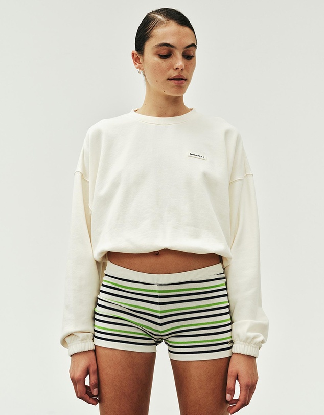 P.E Nation - Retreat Knit Mini Shorts