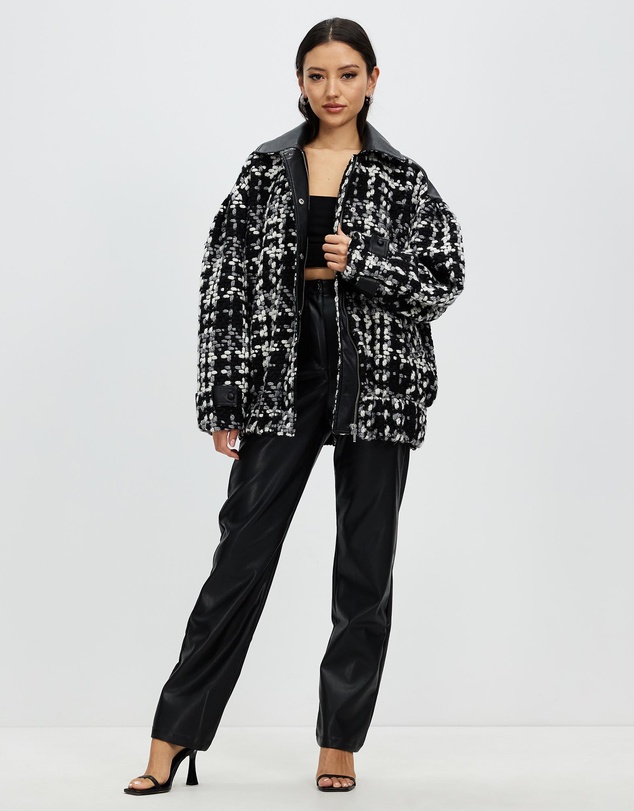 Grace Willow - Koko Tweed Oversize Jacket