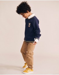 Huxbaby - Baller Hux Tipped Pullover - Babies-Kids