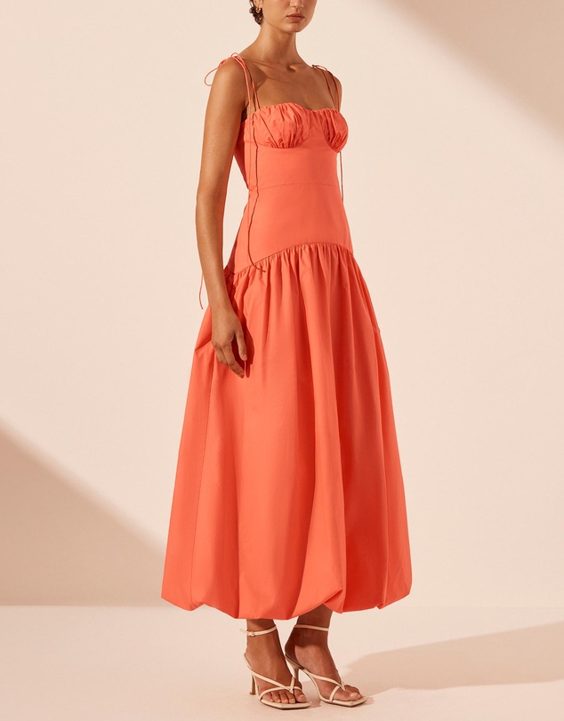 Shona Joy - Maiori Gathered Bubble Midi Dress