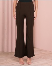 Azzurielle - Joy Bootleg Pintuck Pants