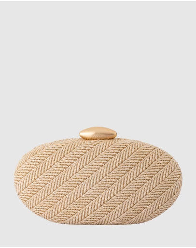Olga Berg - Josie Woven Clutch