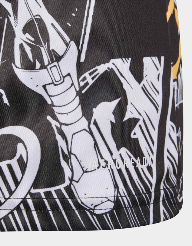 adidas Performance - ALL BLACKS MARVEL CAPTAINS RUN JERSEY KIDS