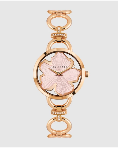 Ted Baker - Lilabel 28mm Rose Gold-Tone Bracelet Watch