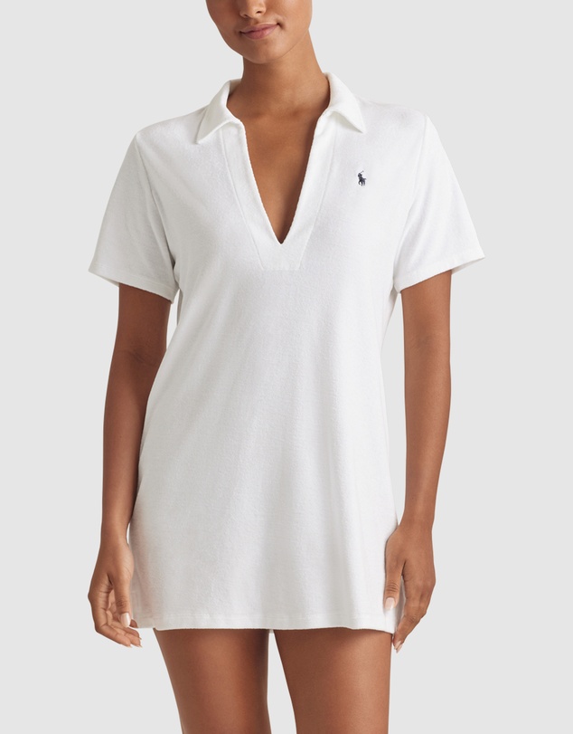 Polo Ralph Lauren - Terry Organic Cotton Mini Beach Dress Cover Up