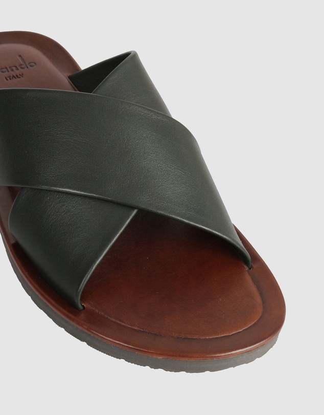 Brando - Angiolo Leather Slides
