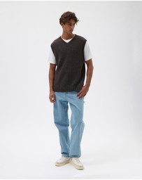 AERE - V-Neck Wool Vest