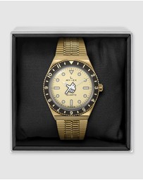 TIMEX - Timex x Seconde Seconde Collab Limited Edition Gold Tone Watch
