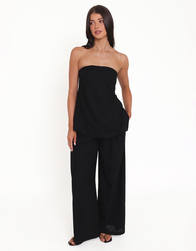 Petal & Pup - Rosemarie Strapless Top - Black