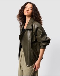 Mossman - Saxon Oversized Bomber Jacket
