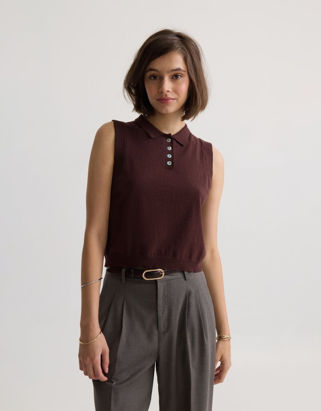 Oxford - Suki Cashmere Blend Polo