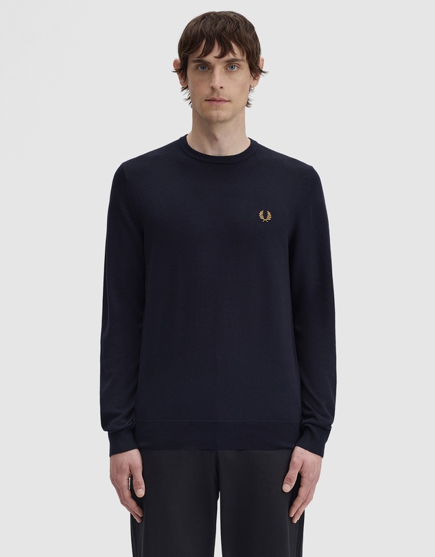 Fred Perry - Classic Crew Neck Jumper