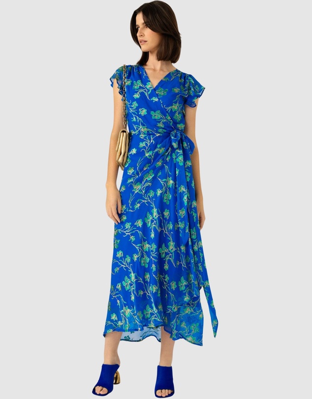 SACHA DRAKE - Aphina Slim Wrap Dress