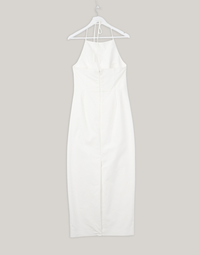 Revibe - Repaired Shona Joy Lani High Neck Halter Maxi Dress - AU 12