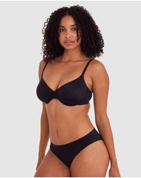 Bras N Things - Body Bliss Unlined Demi - Black
