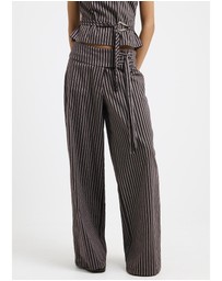 Subtitled - Naia Stripe Tie Pants