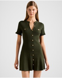 Forever New - Violetta Stitch Interest Mini Dress