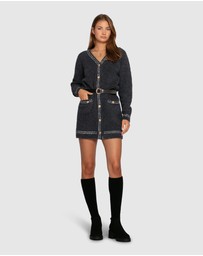 Belle & Bloom - Cute In This Mini Cardigan Dress