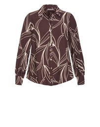 City Chic - Bella Long Sleeve Print Shirt