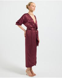 Pasduchas - Quinn Wrap Midi Dress