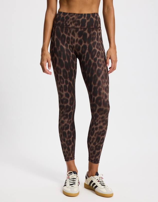 adidas Performance - Optime Power Leopard 7/8 Leggings