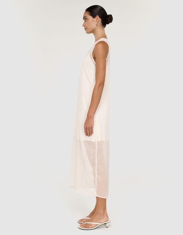Staple the Label - Aria Sheer Layered Midi Dress