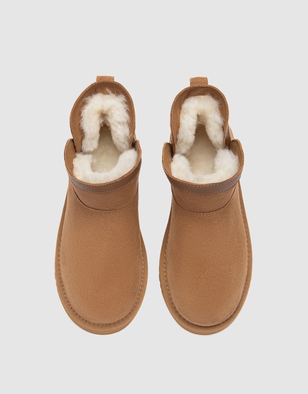 EVERAU - Australian Shepherd Ugg Mini Wintra Cow Suede Upper UGG Boots