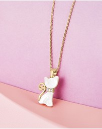 Mestige Kids - Little Whiskers Necklace - 18K Gold Plated