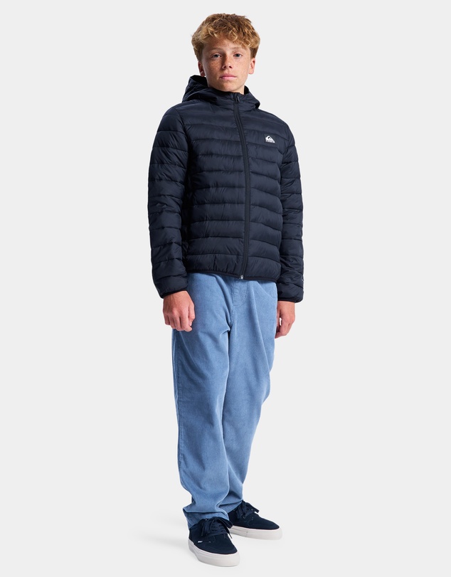Quiksilver - Boys 8 to 16 Scaly Puffer Jacket