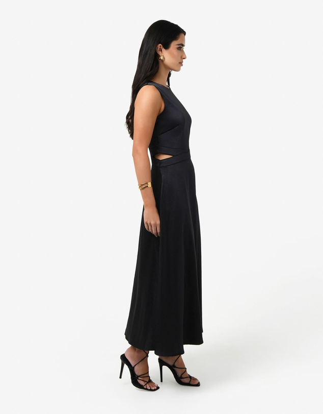 Forcast - Louisa Cut Out Satin Dress