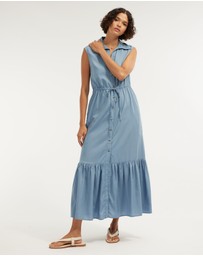 Amelius - Kate Buttoned Maxi Dress