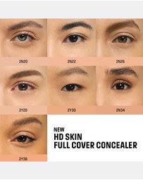 MAKE UP FOR EVER - HD Skin Full Cover Concealer Multi-Use Concealer with Niacinamide & Hyaluronic Acid