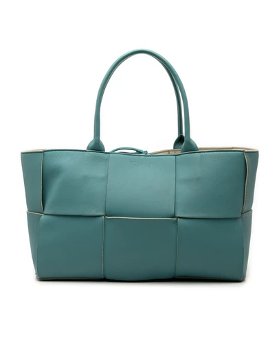Pre-Loved by Azura Reborn - Pre-Loved Medium Nappa Maxi Intrecciato Arco Tote