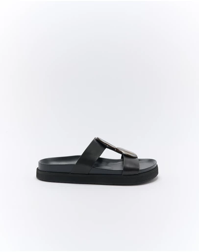 Walnut Melbourne - Micah Leather Slide