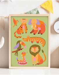 Journey Of Something - Kids Paint by Numbers - Little Safari