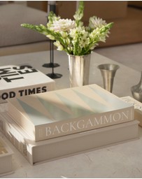 Printworks - Printworks Classic Art Of Backgammon Mirror-Beige Clear