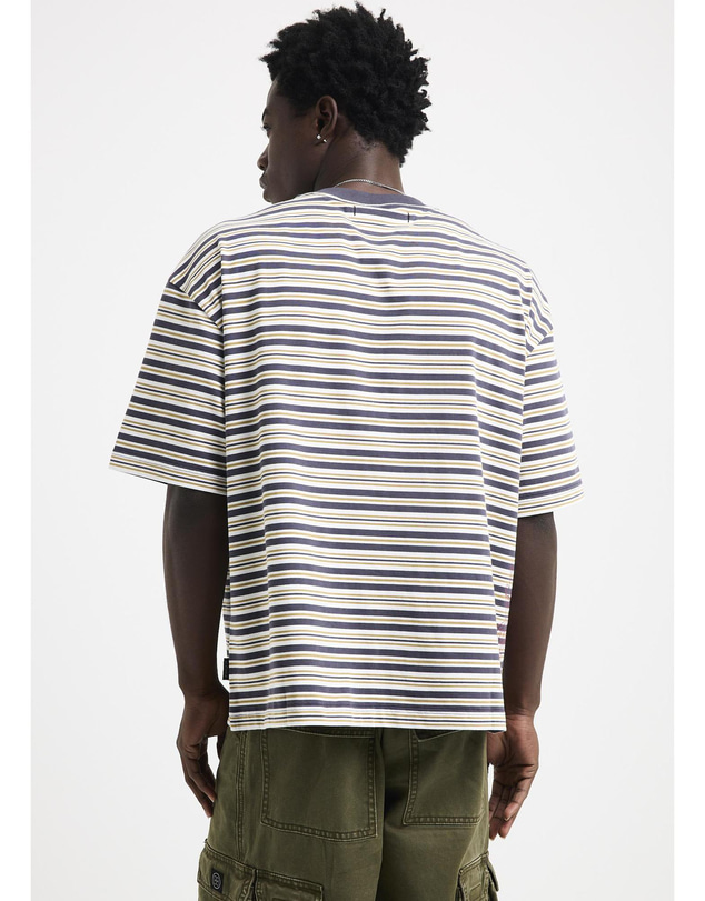 Insight - Vonte Printed Striped T-Shirt