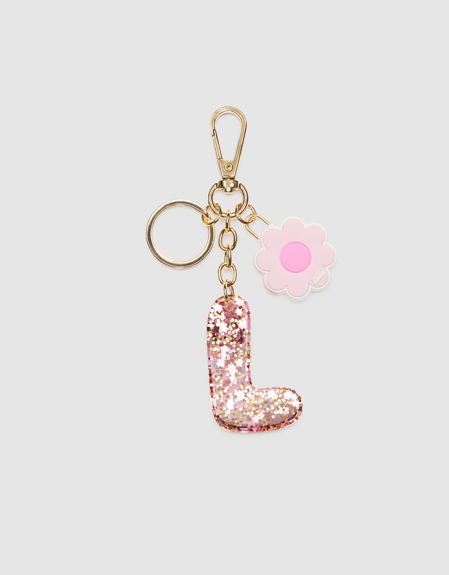 Seed Heritage - Pink Stripe Initial Keyring