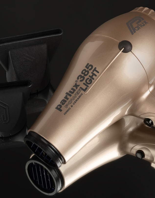 Parlux - Parlux 385 Powerlight Ceramic & Ionic Dryer 2150W Light Gold