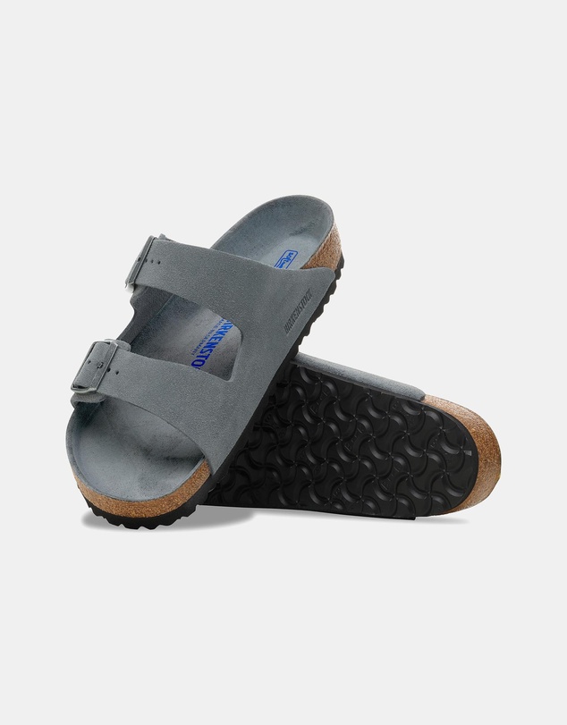 Birkenstock - Arizona SFB Tonal Footbed Suede Leather Narrow - Unisex