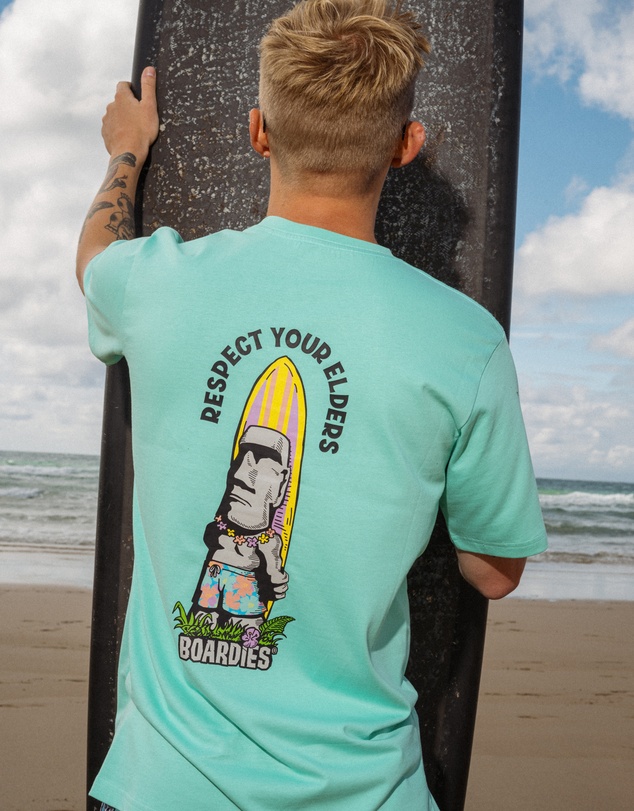 Boardies - Boardies Island Elders Crew Neck T Shirt