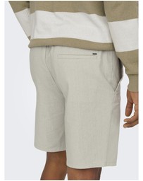 Only & Sons - Linus Linen Blend Shorts