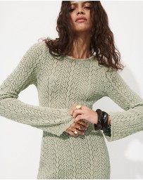 M.N.G - Crochet Dress with Back Neckline